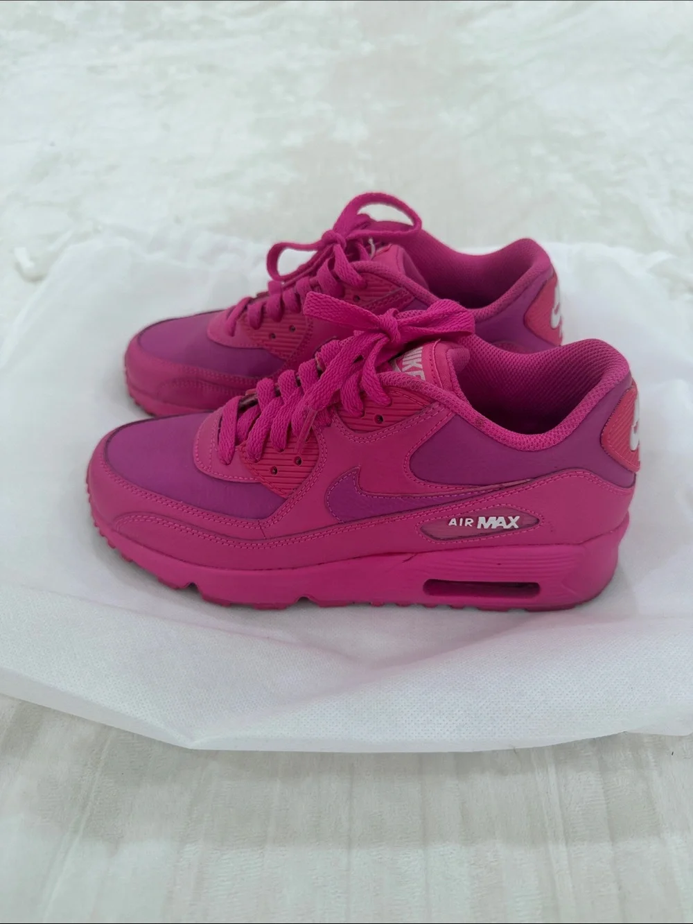 Nike Women's Air Max Hot Pink Athletic Sneakers